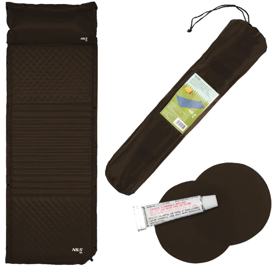 Nils Camp NC4001 self-inflating mat - Black