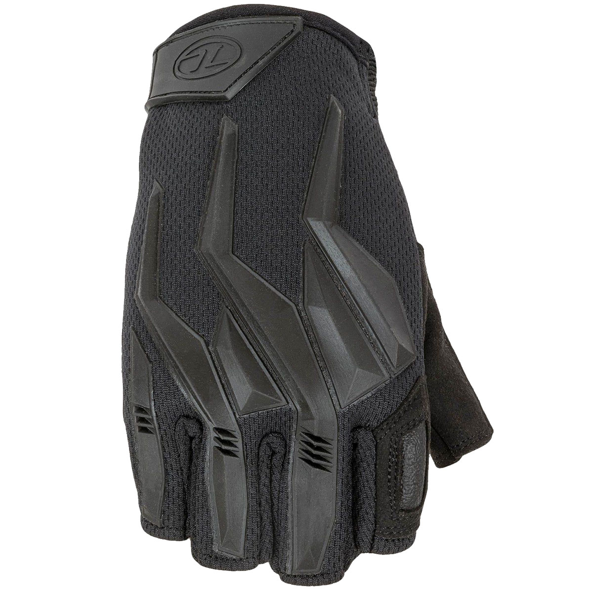 Highlander Forces Raptor Gloves Half Finger - Black