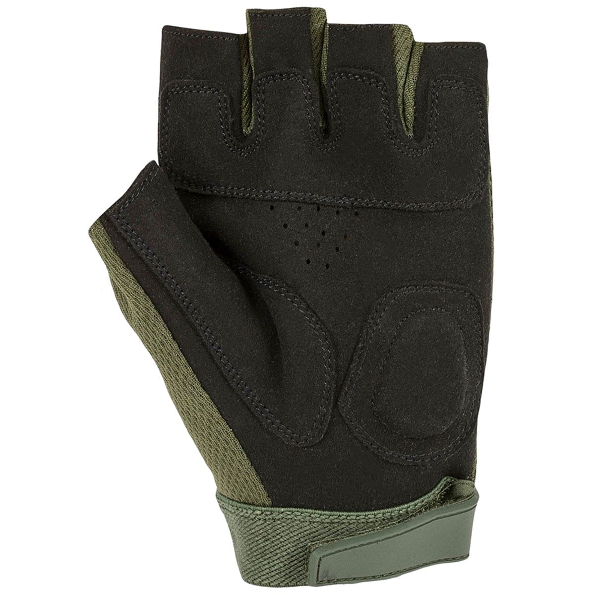 Highlander Forces Raptor Gloves Half Finger - Olive