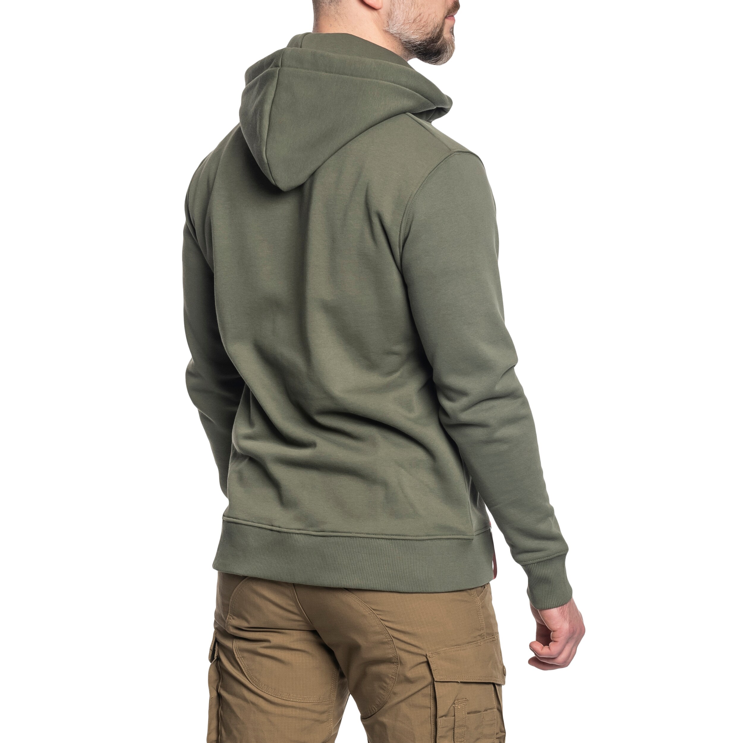 Alpha Industries Basic Zip Hoody - Dark Olive