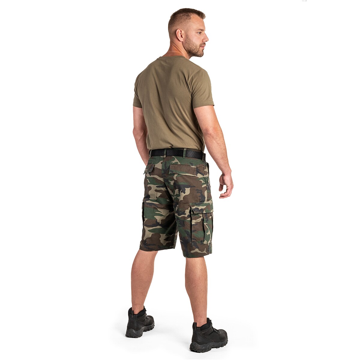 Brandit BDU Rip-Stop men's shorts - Woodland