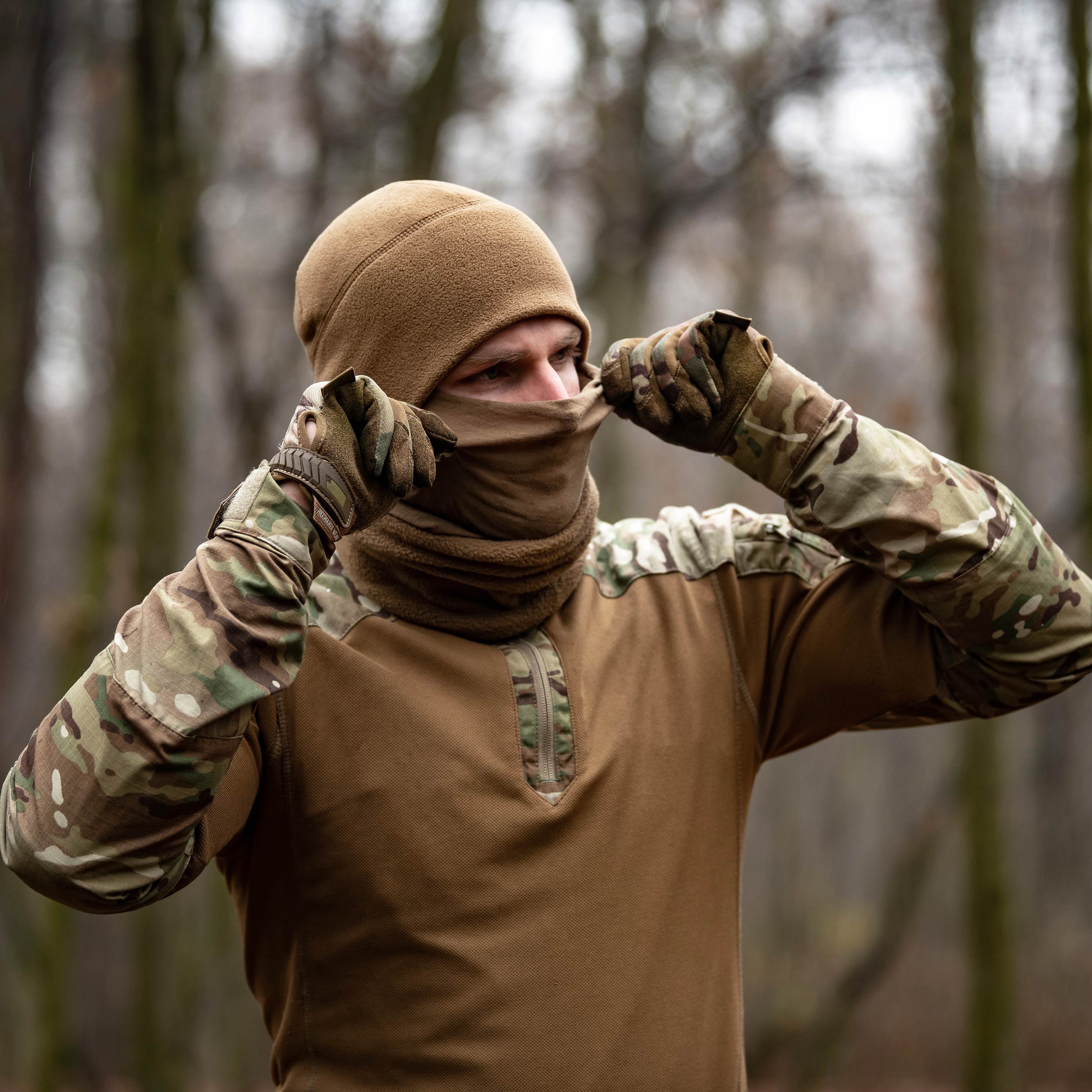 Pentagon Winter Neck Gaiter - Coyote