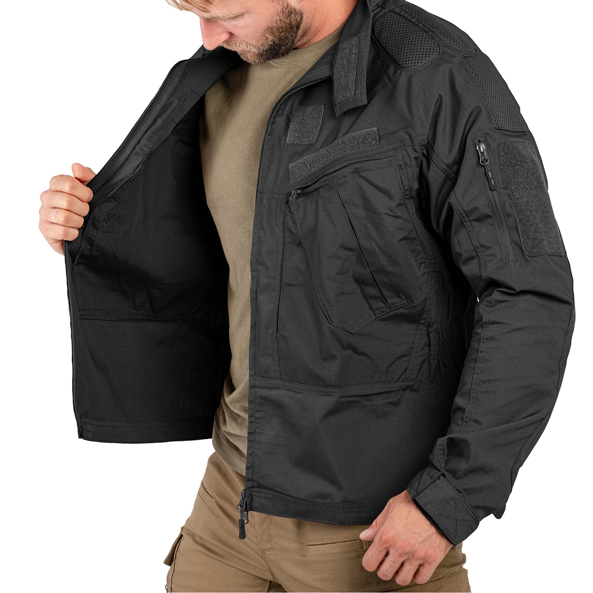 Mil-Tec Combat Chimera Jacket - Black