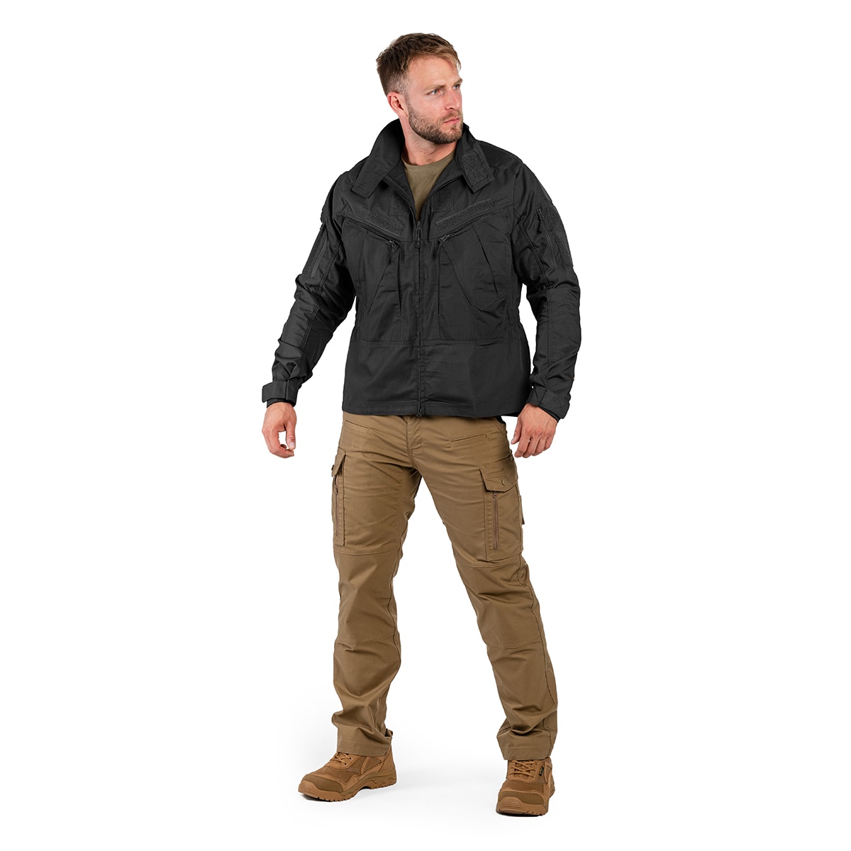 Mil-Tec Combat Chimera Jacket - Black