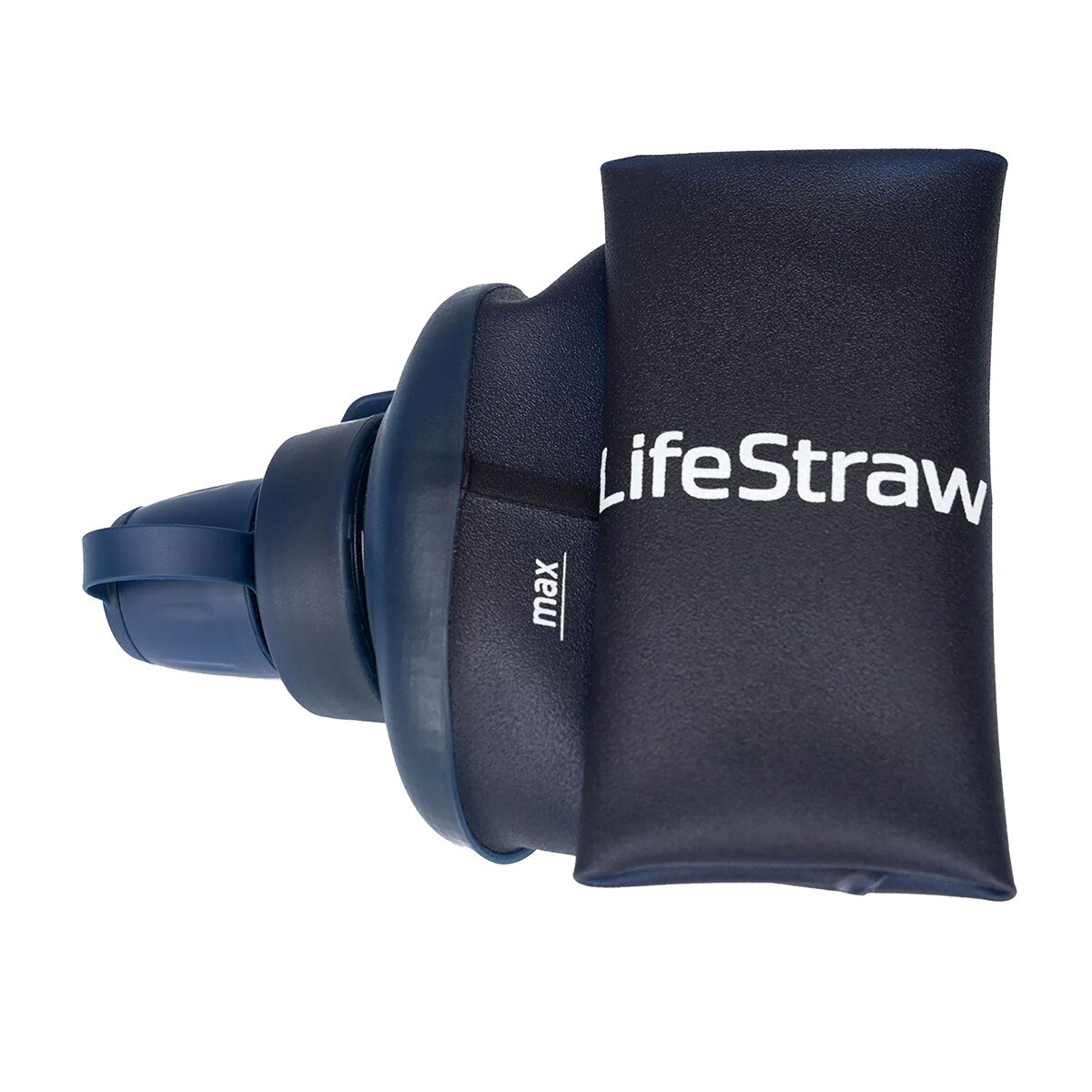 LifeStraw Peak Squeeze Collapsible Filter Bottle 650 ml - Mount Blue