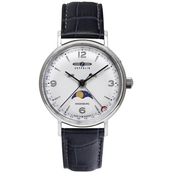 Zeppelin Hindenburg Moonphase Lady 8077-1 Watch