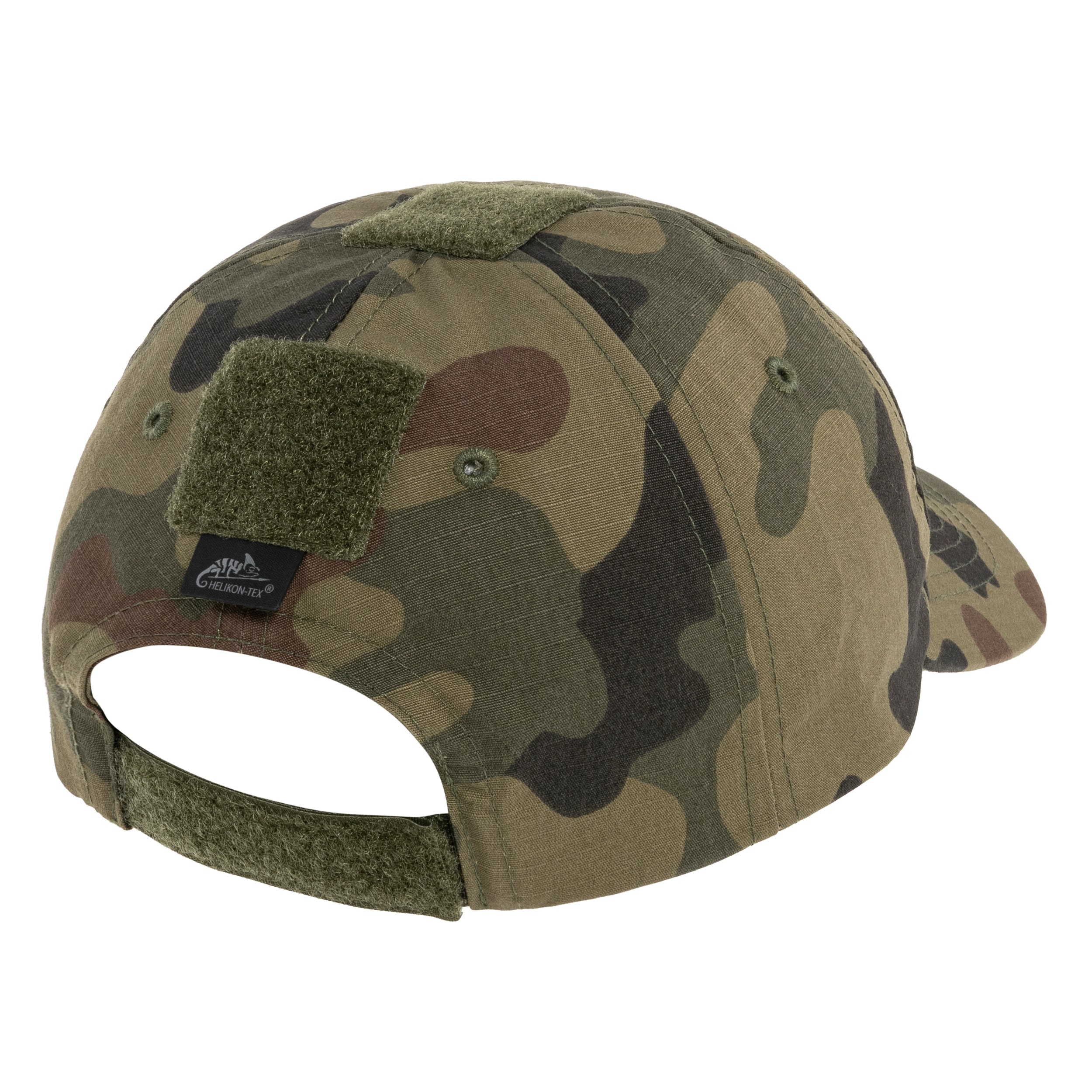 Helikon-Tex PolyCotton Rip-Stop Cap with Velcro - wz.93 Pantera PL Woodland