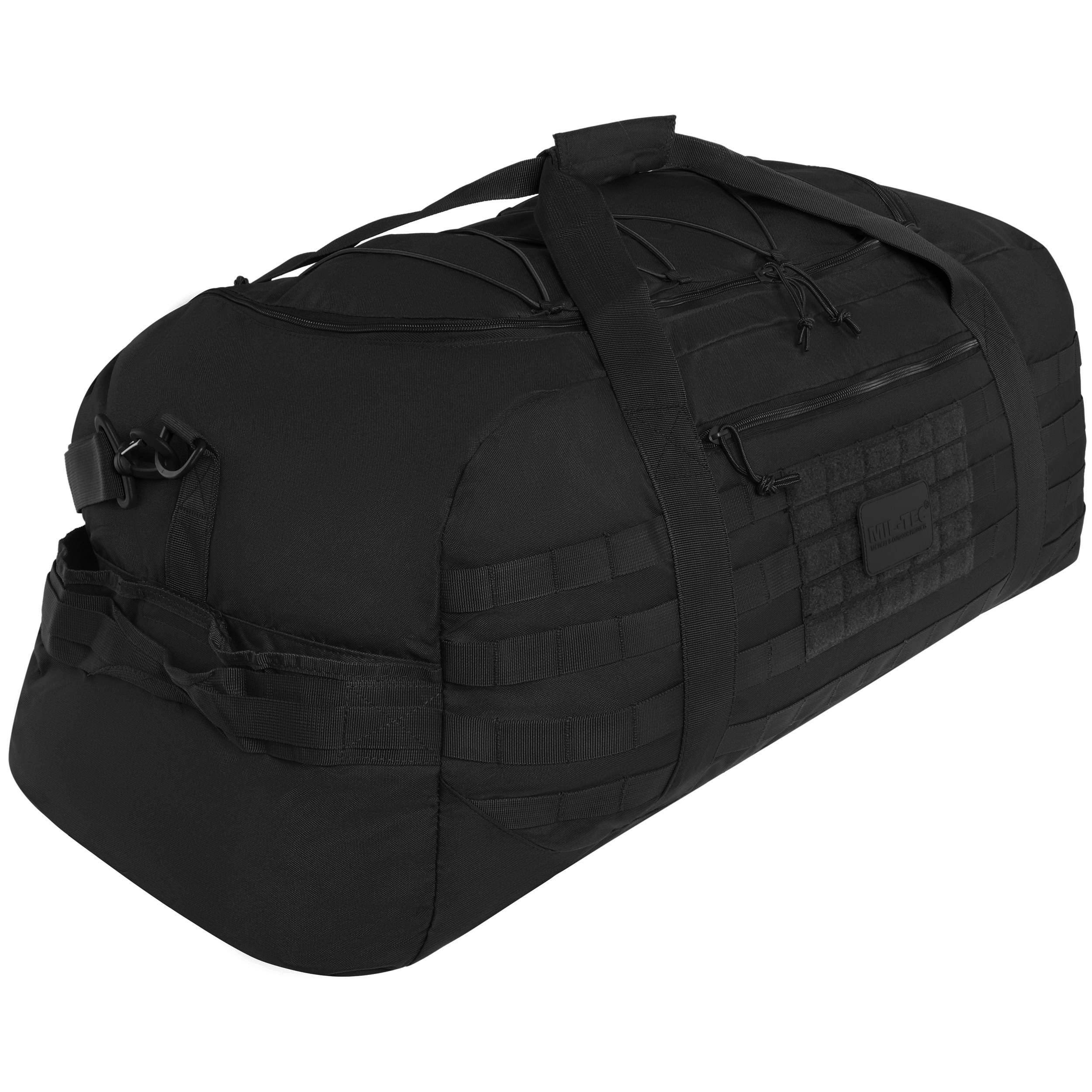 Mil-Tec US Combat Parachute Cargo Bag Large 105 l - Black