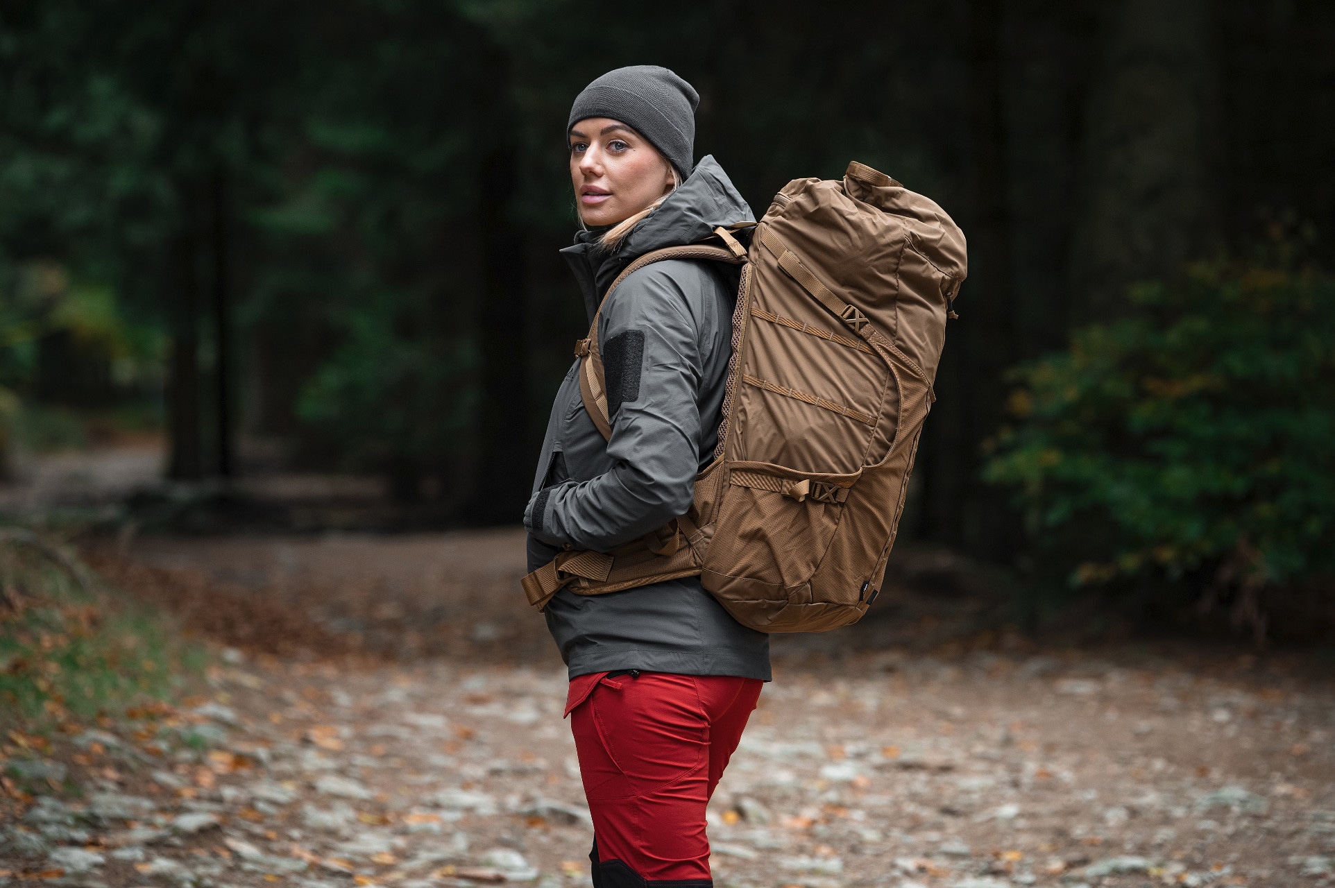 Helikon Squall Hardshell women's jacket - Shadow Grey