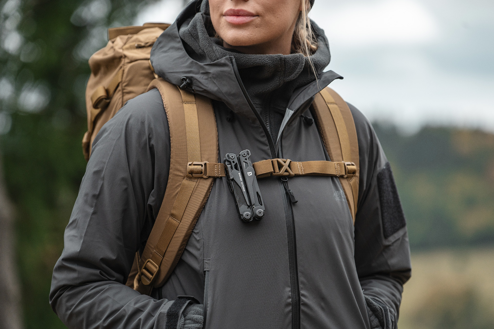 Helikon Squall Hardshell women's jacket - Shadow Grey