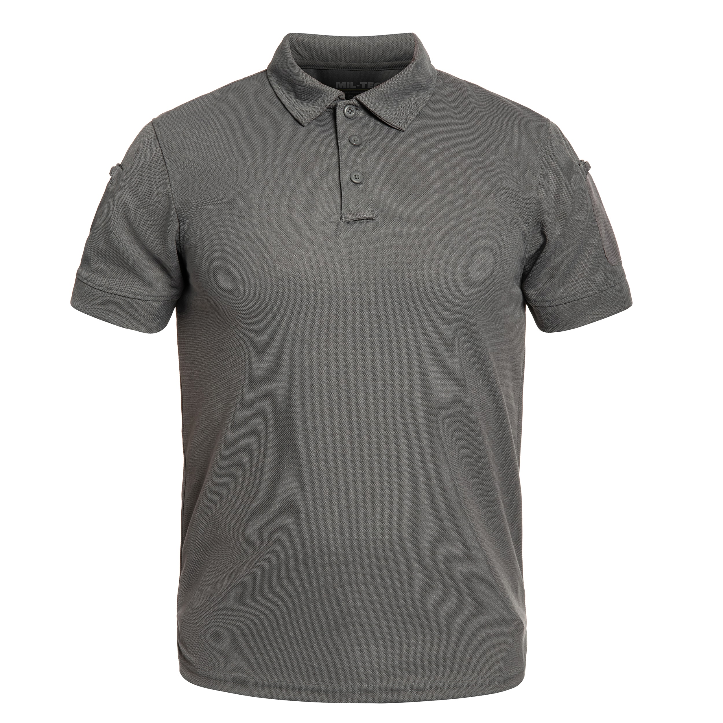 Mil-Tec Tactical Quickdry Polo Shirt - Urban Grey