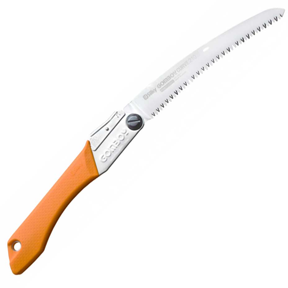 Silky Gomboy Curve 210-8 folding saw - Yellow