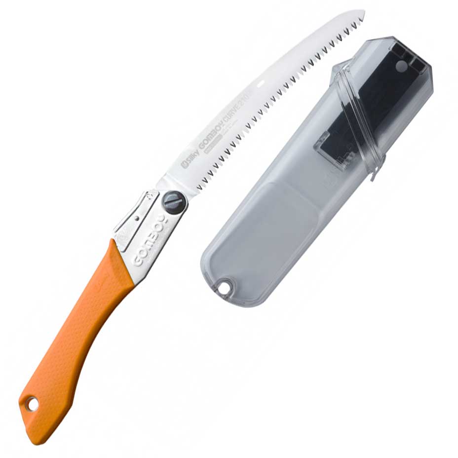 Silky Gomboy Curve 210-8 folding saw - Yellow