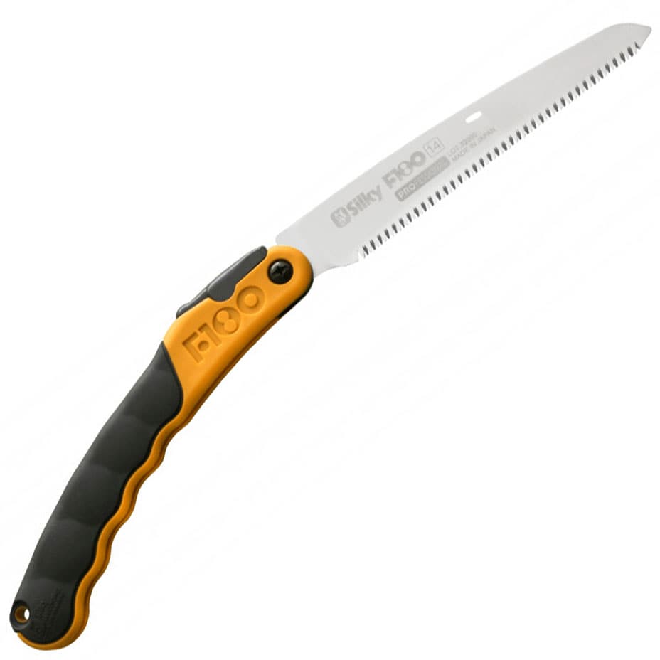 Silky F180-14 Folding Saw - Yellow