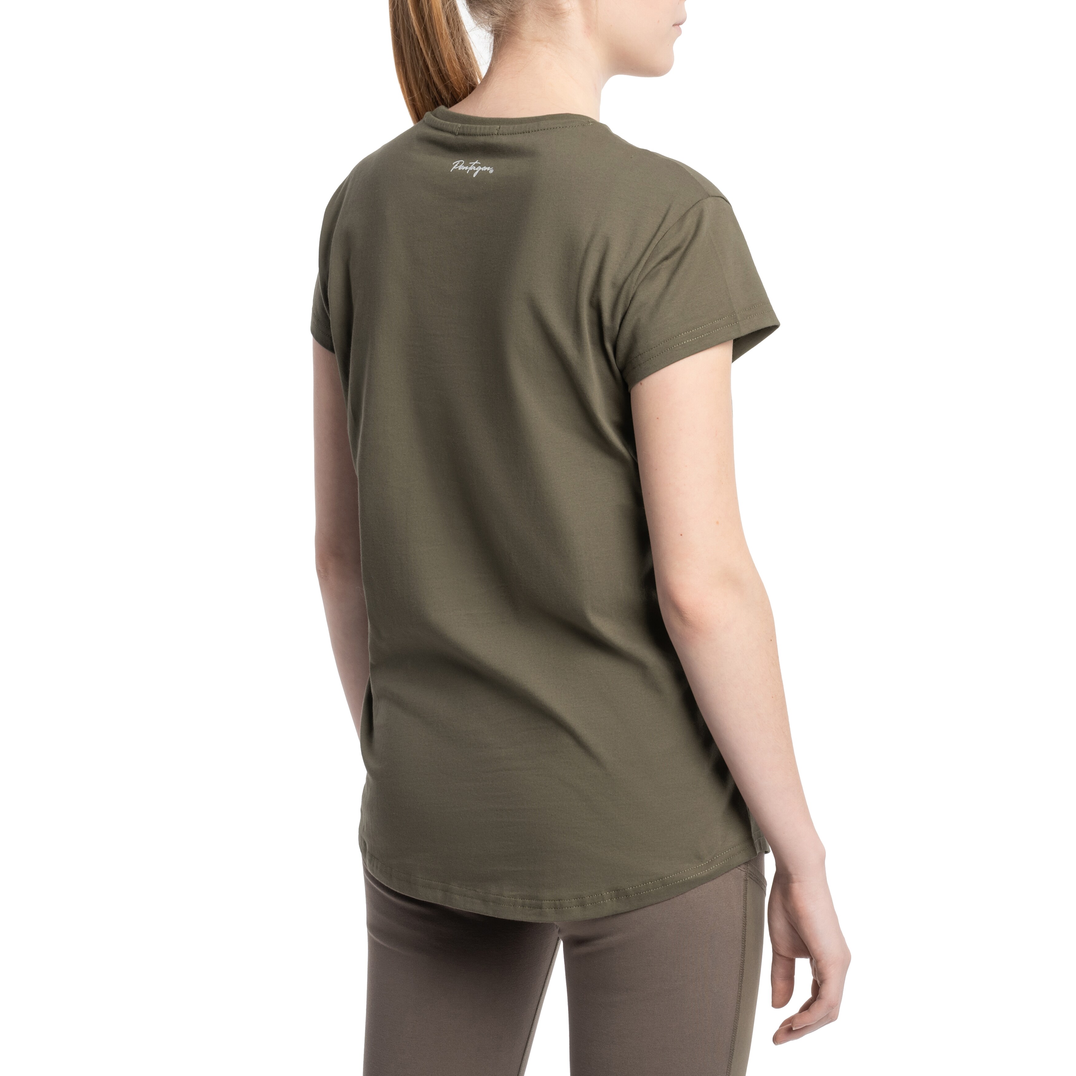 Pentagon Vertical Women's T-shirt - RAL 7013
