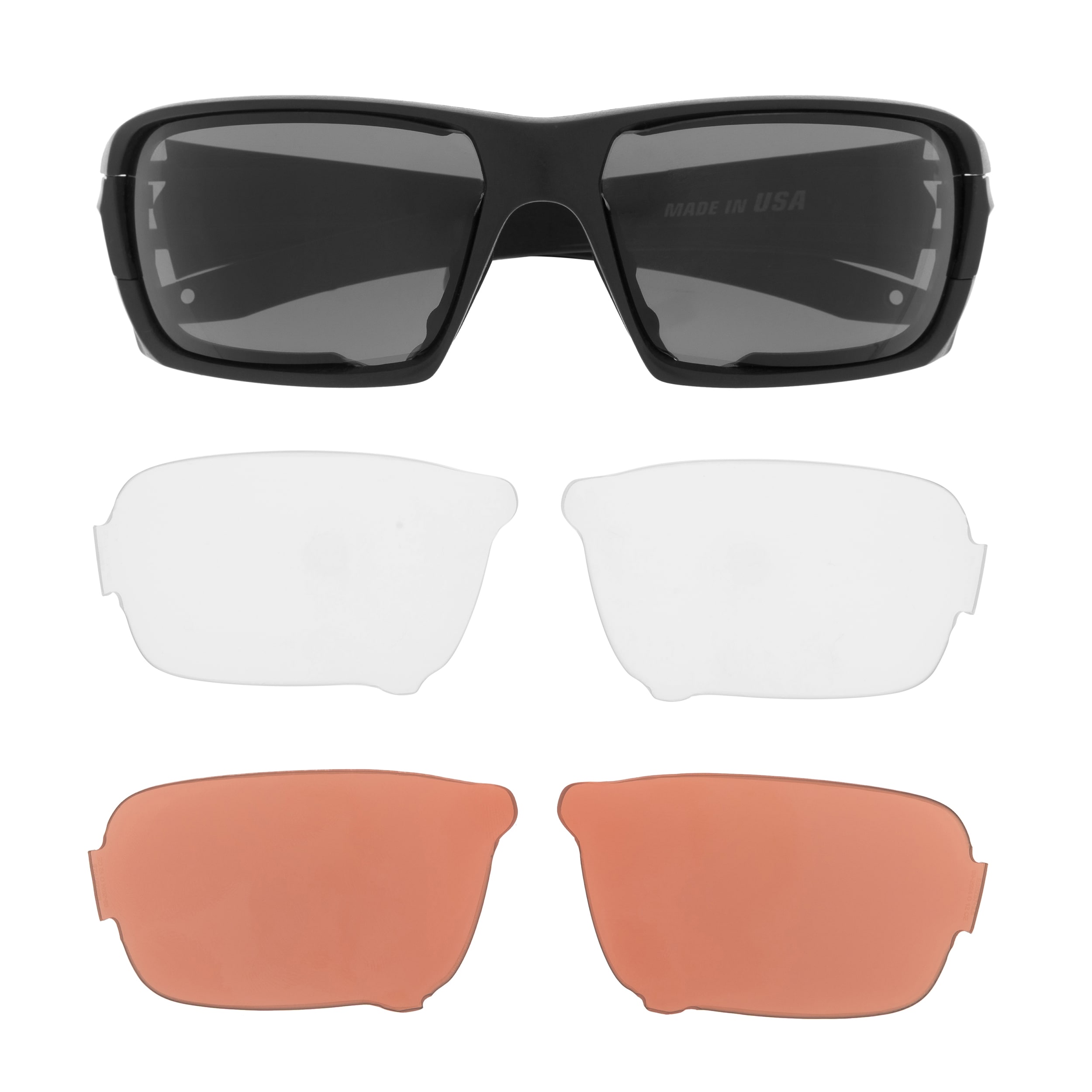 ESS Rollbar tactical glasses - Subdued Logo Eyewear Kit