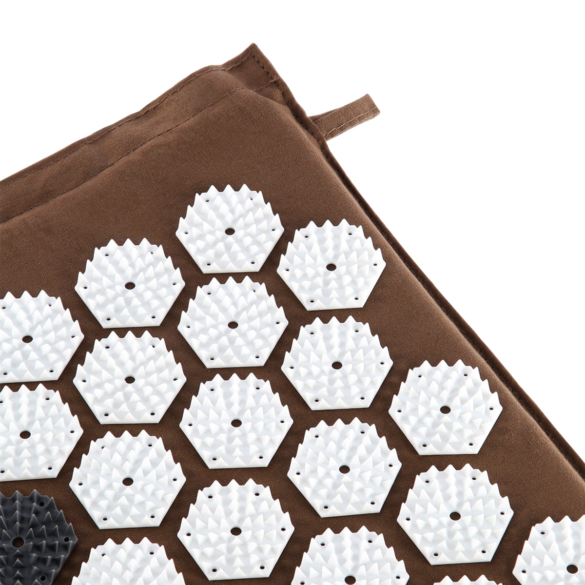 HMS Premium AKM01 Acupressure Mat with cushion - brown/white