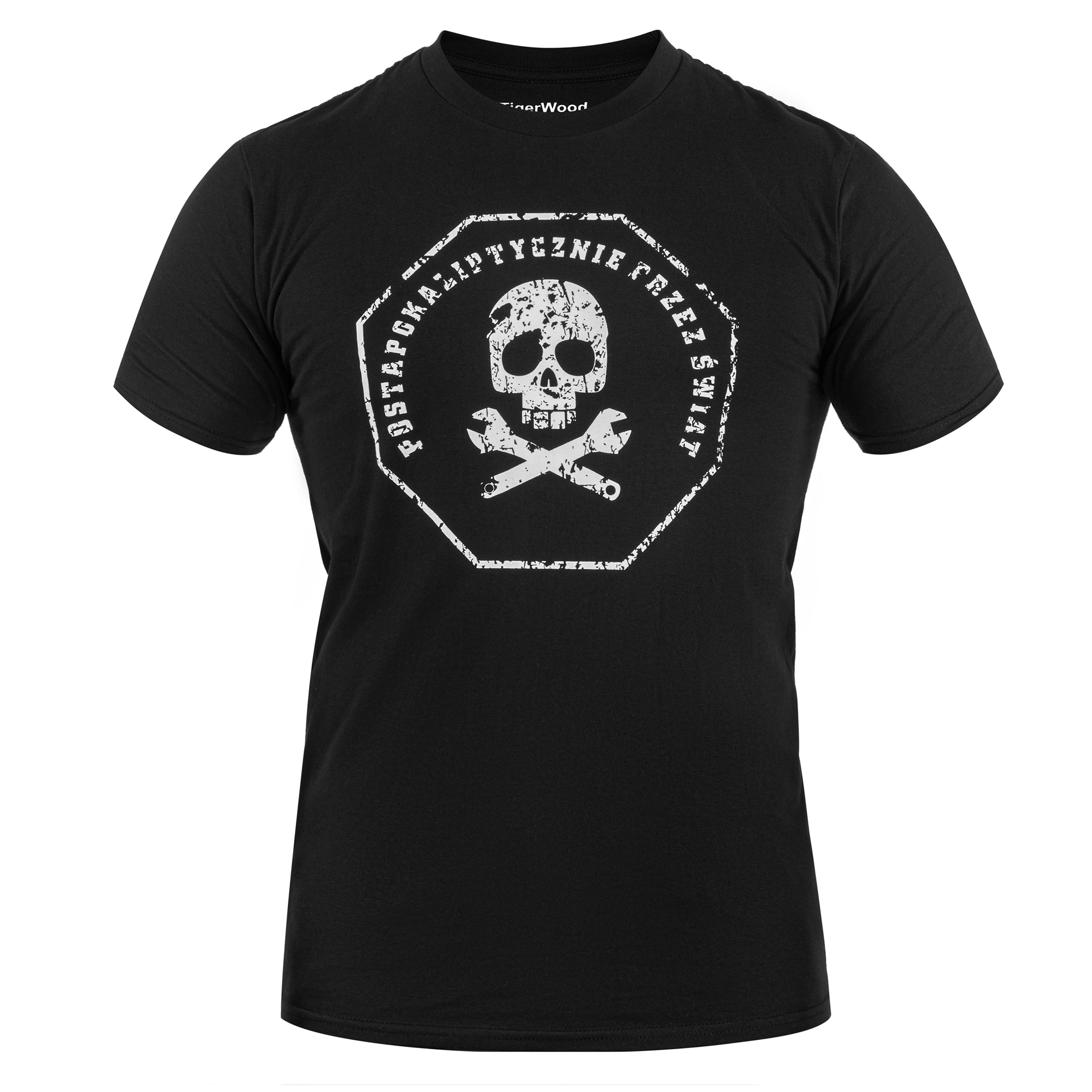 TigerWood Post-apocalyptic T-shirt - Black