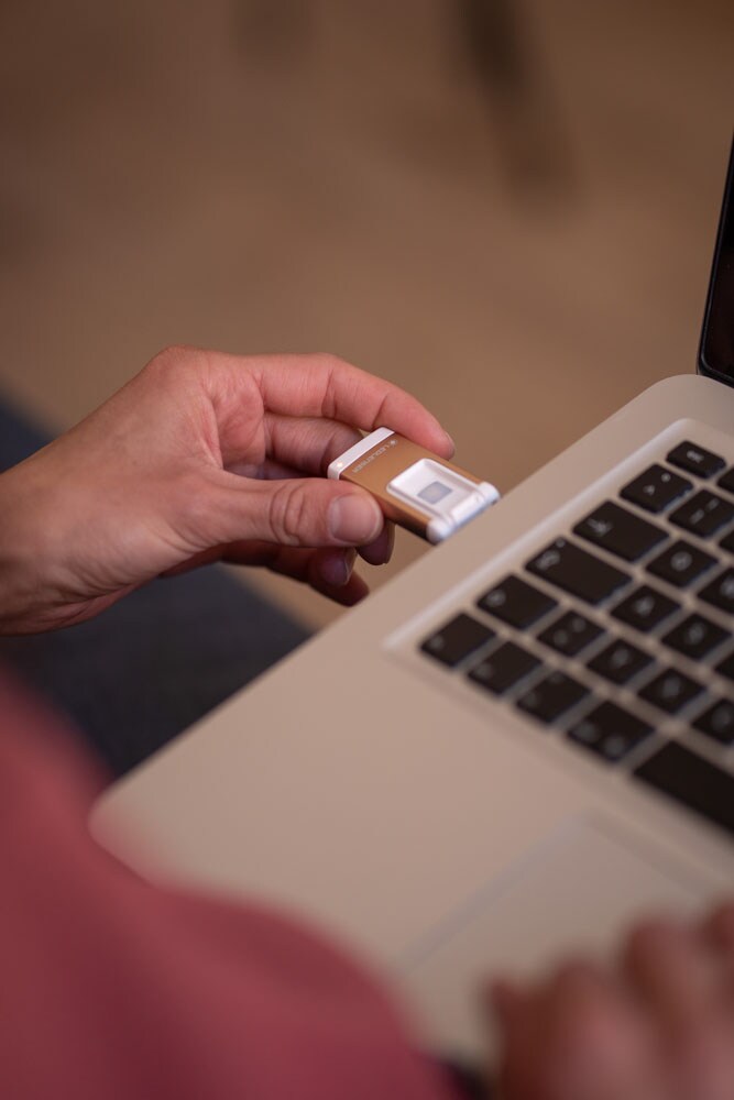 Ledlenser K4R Gold Keychain Flashlight - 120 lm