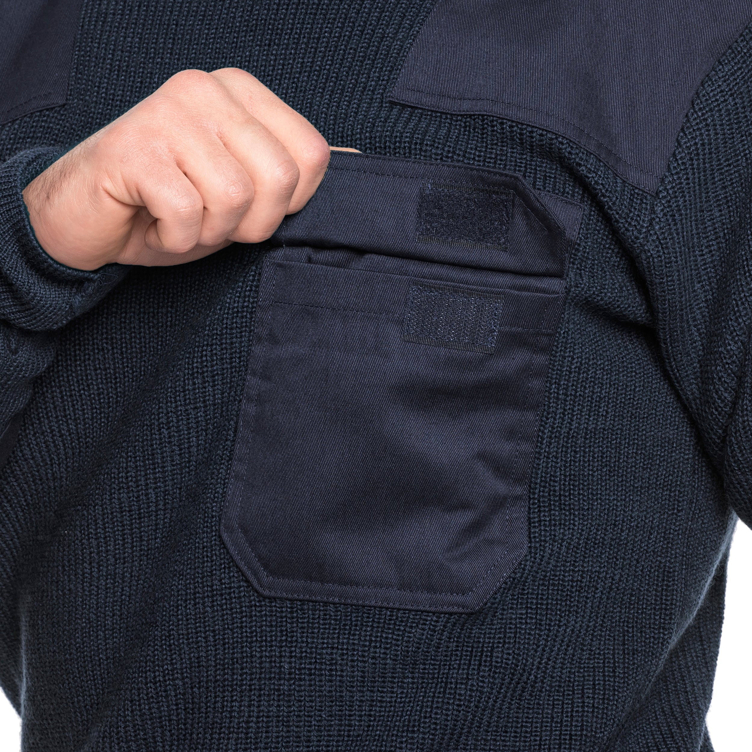 Mil-Tec BW Pullover Sweater - Dark Blue