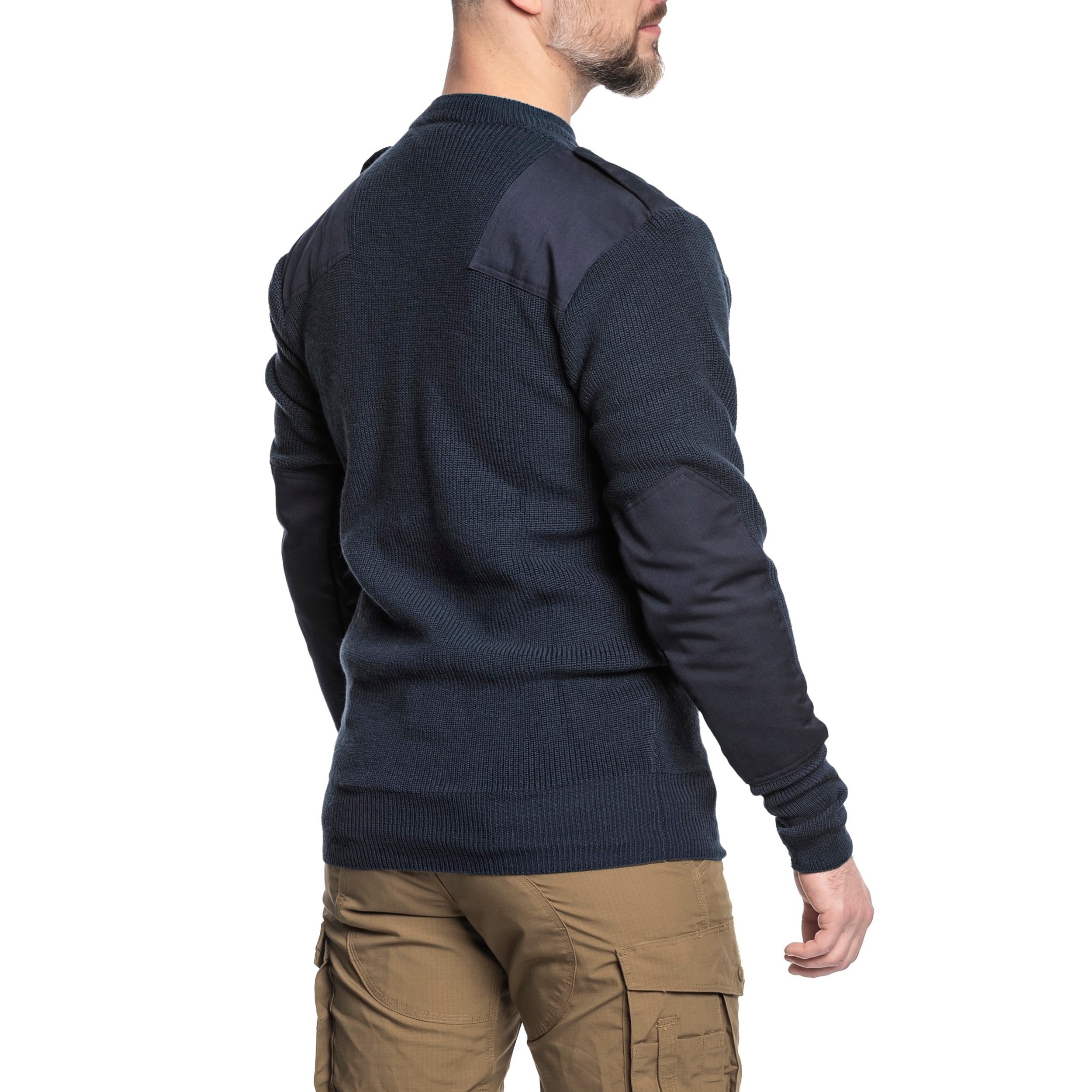 Mil-Tec BW Pullover Sweater - Dark Blue