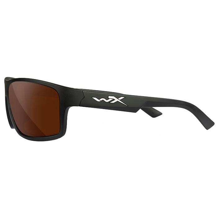 Wiley X Peak Glasses - Captivate Polarized Copper/Matte Black
