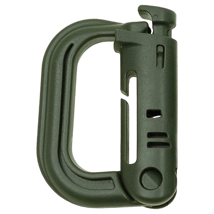 MFH Plastic Carabiner Molle 2-pack - Olive