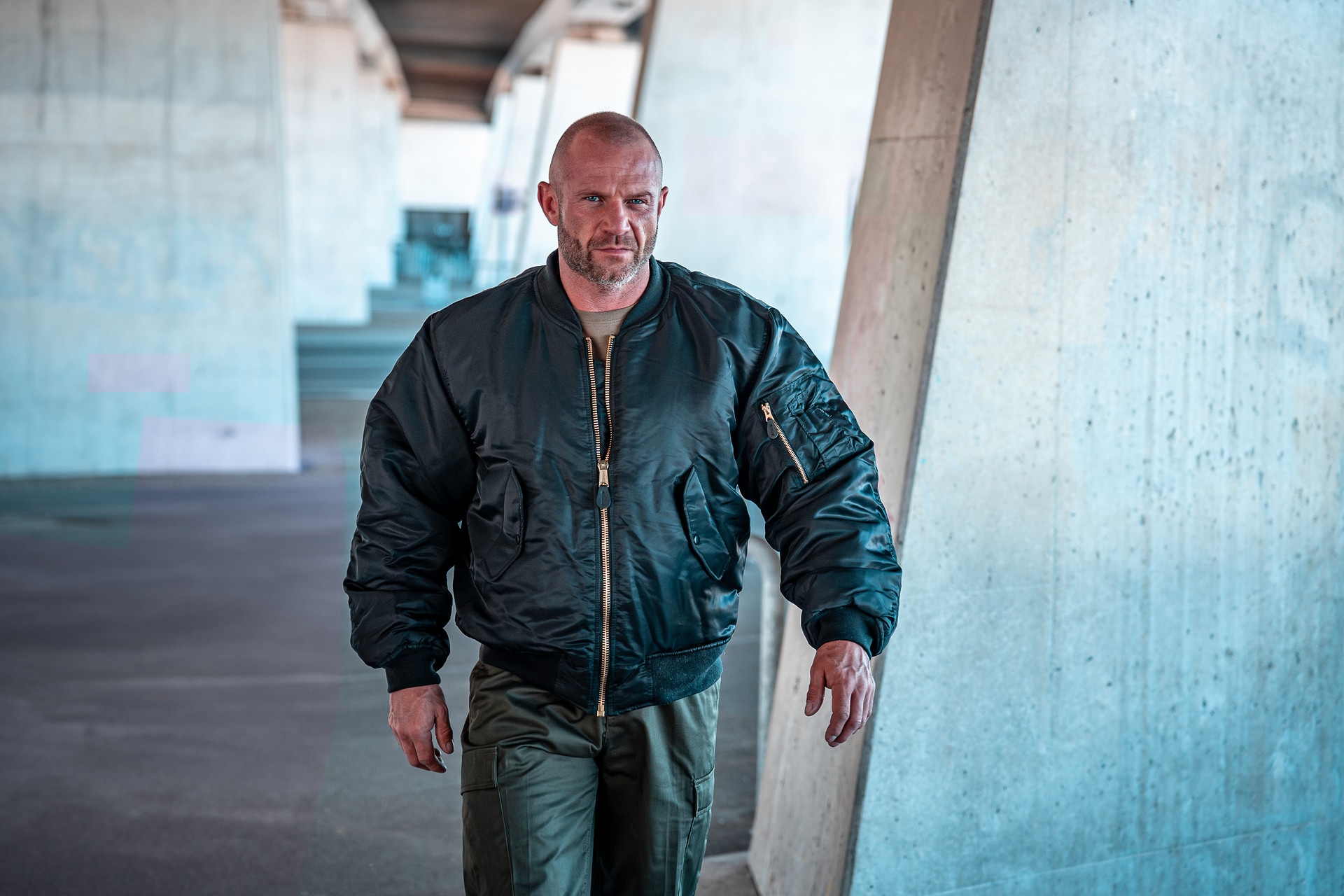 Mil-Tec MA-1 Flyers Basic Jacket - Black