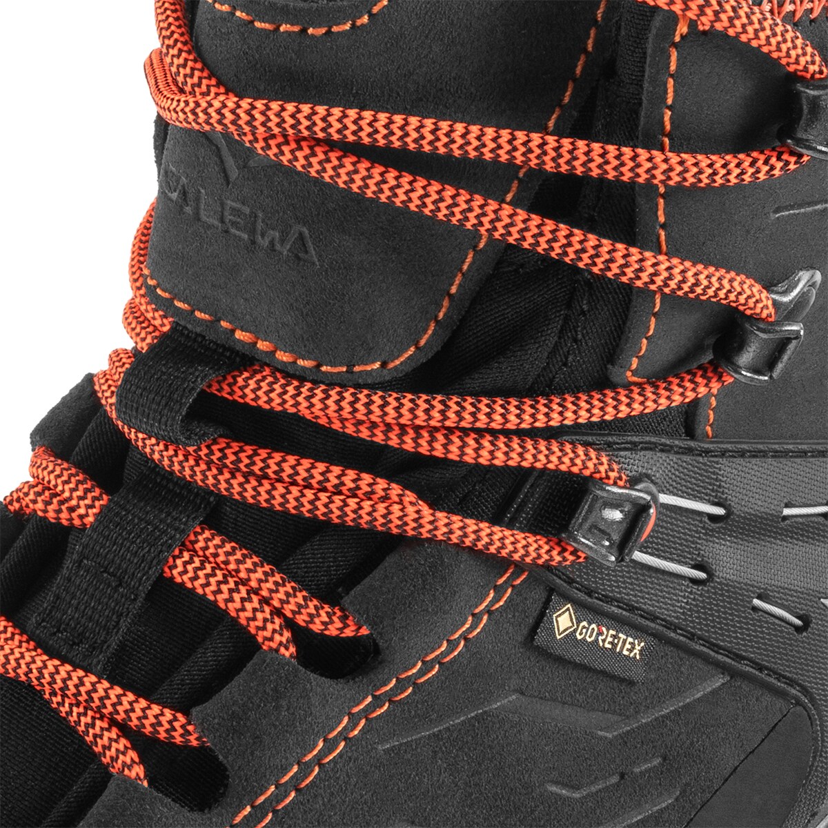 Salewa MTN Trainer MID GTX Boots - Asphalt/Fluo Orange