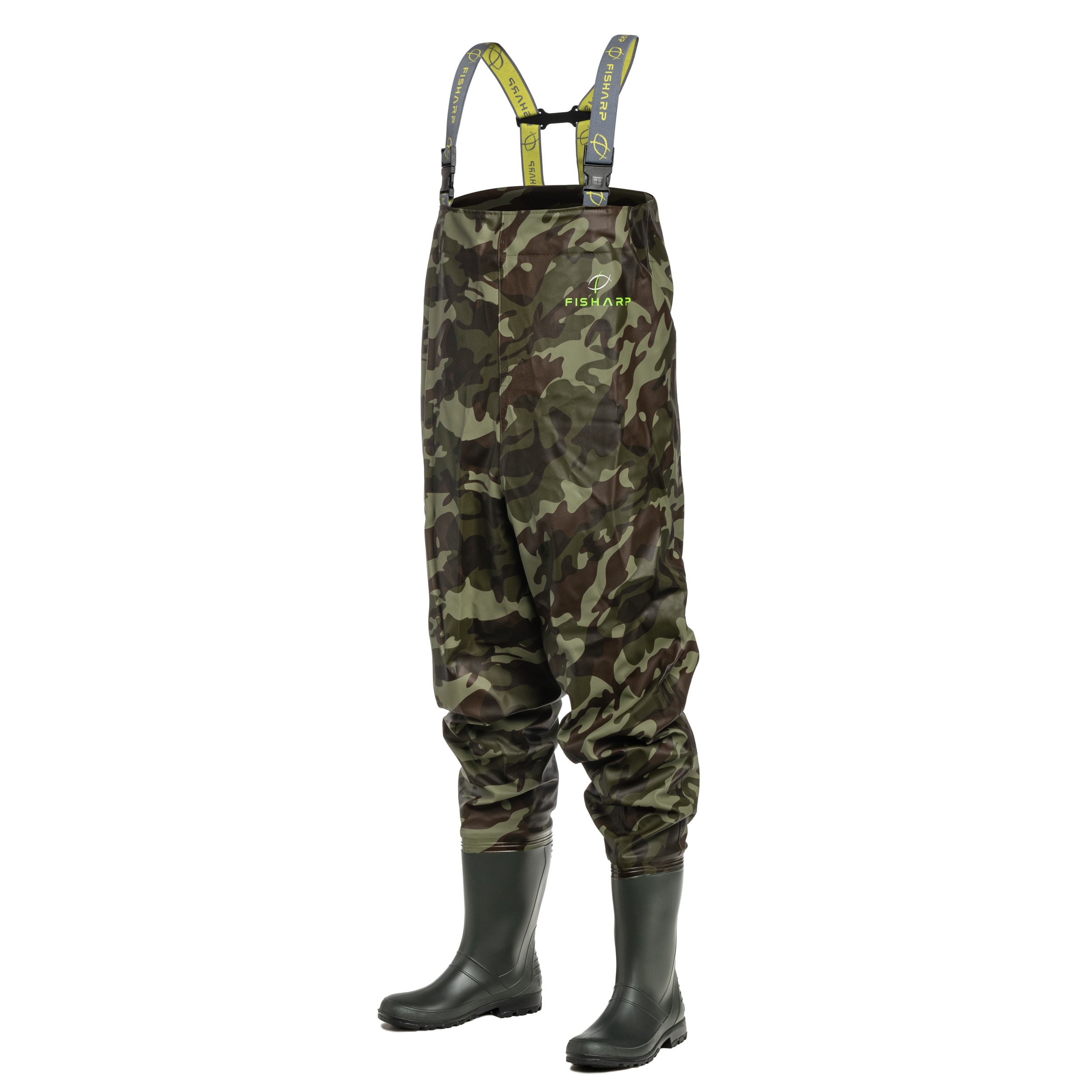 Pros Fisharp Chest Waders - Camo