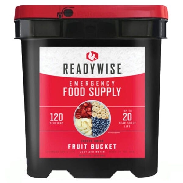 ReadyWise freeze-dried food food pack - 120 portions of fruit