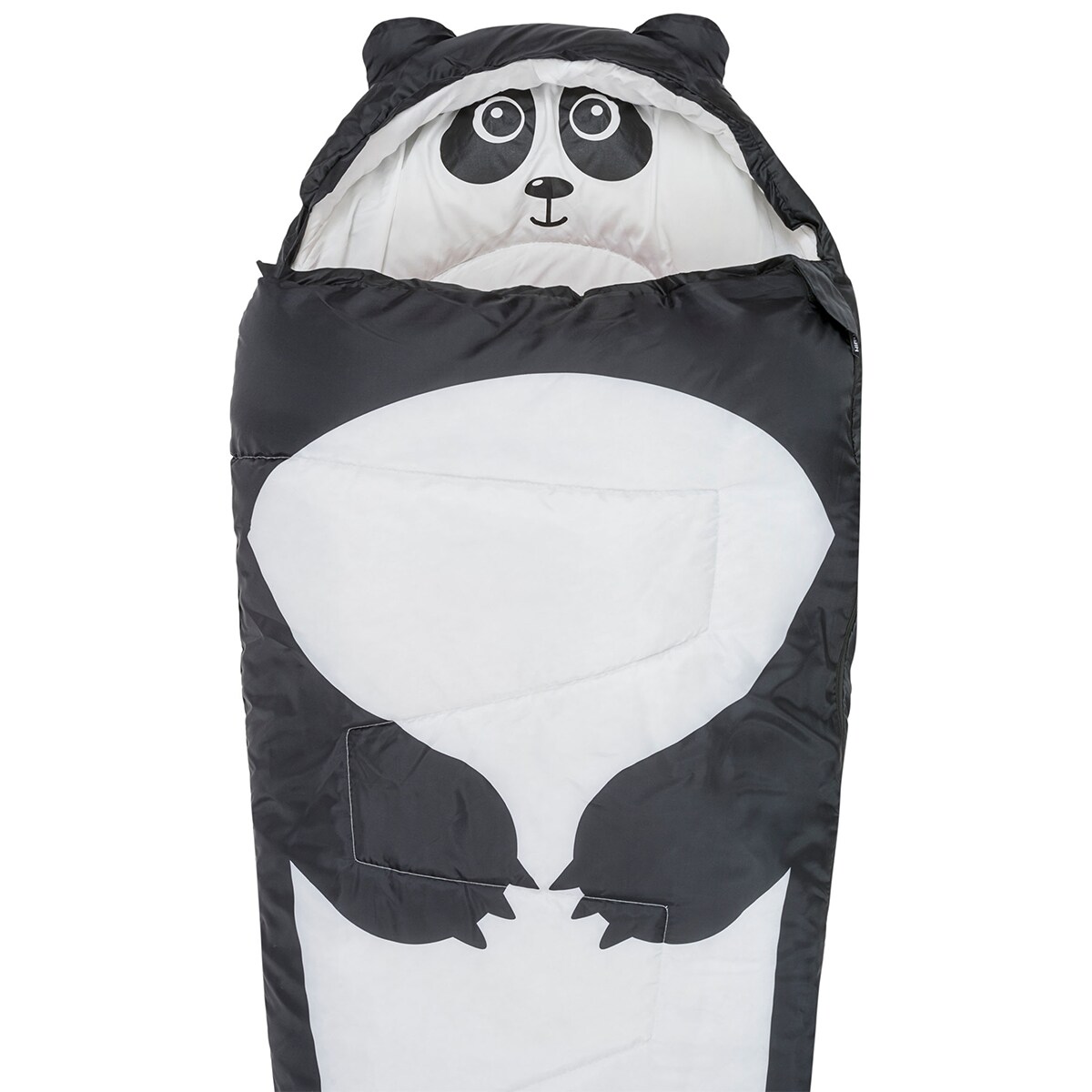 Highlander Outdoor Creature Kids Panda 300 Sleeping Bag - Black