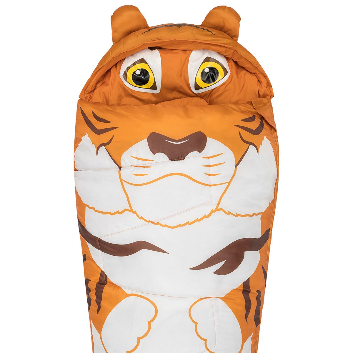 Highlander Outdoor Creature Kids Tiger 300 Sleeping Bag - Orange