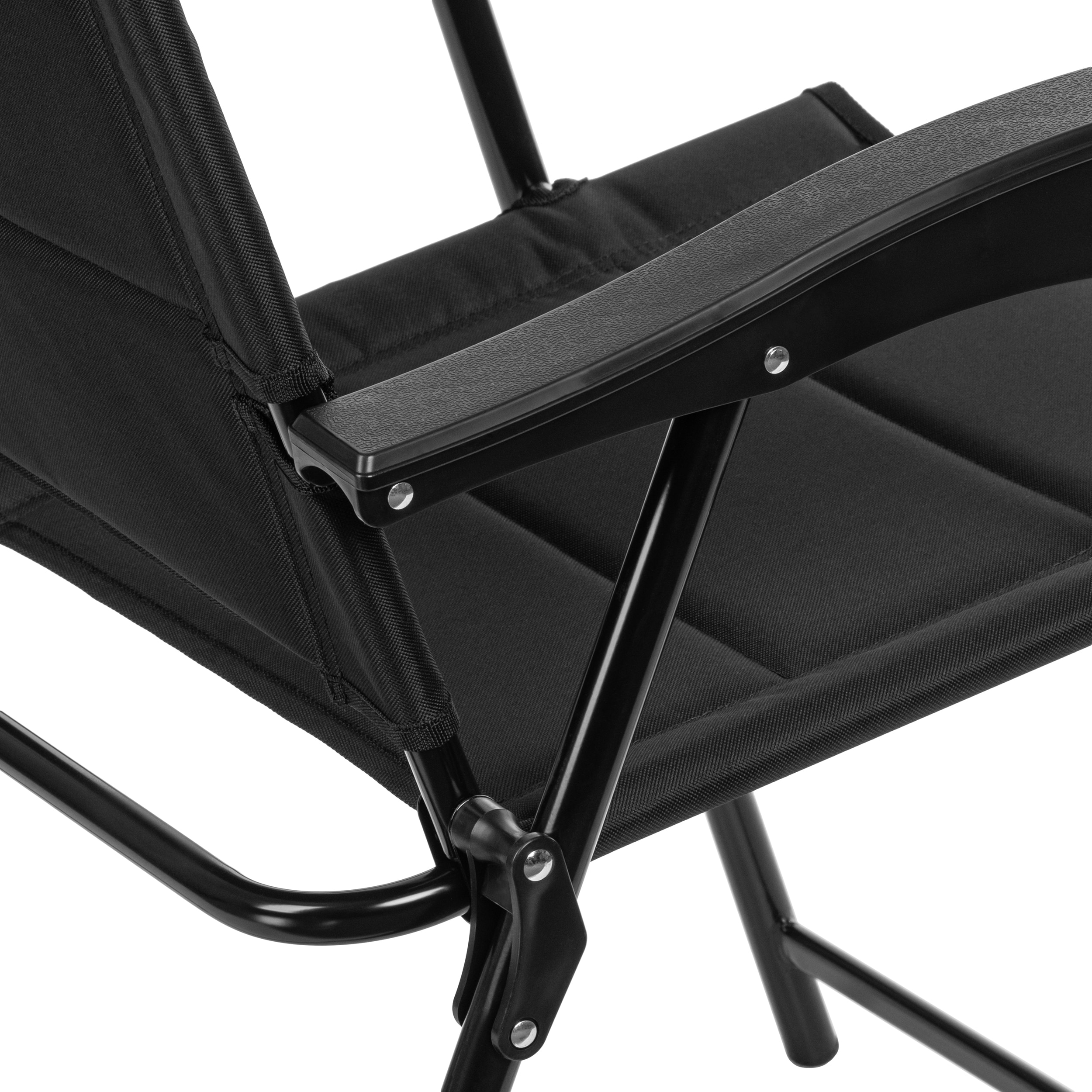 Mil-Tec Army Folding Hiking Chair - Black