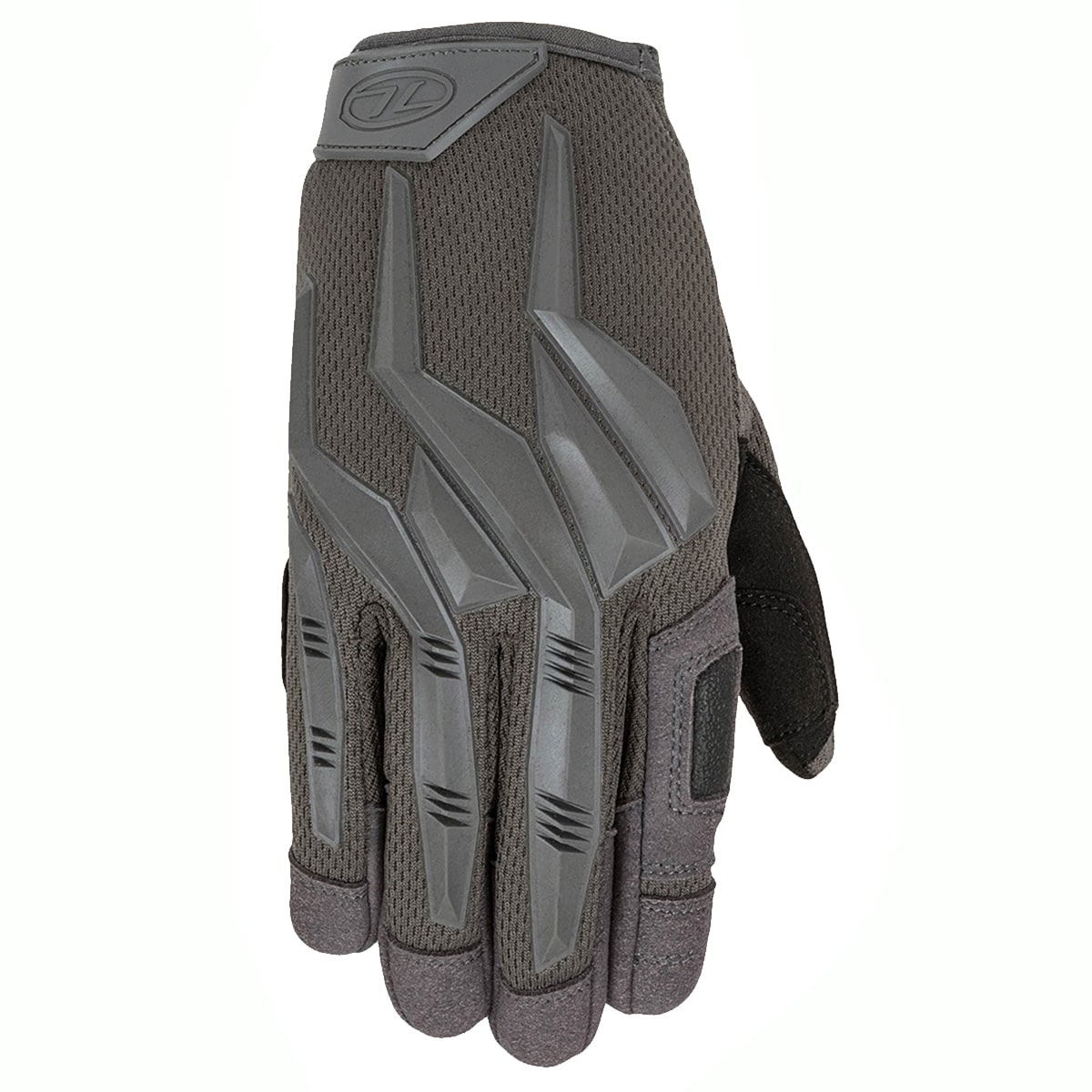 Highlander Forces Raptor Gloves Full Finger - Grey