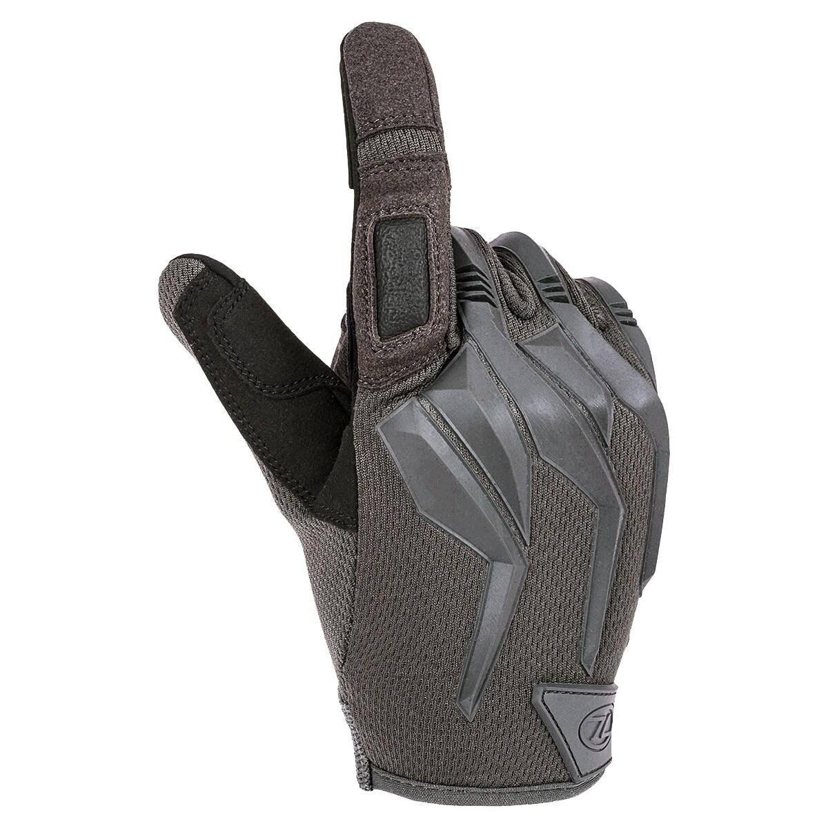 Highlander Forces Raptor Gloves Full Finger - Grey