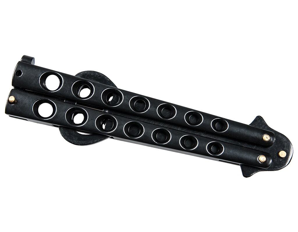 Master Cutlery Butterfly Bottle Opener - Black