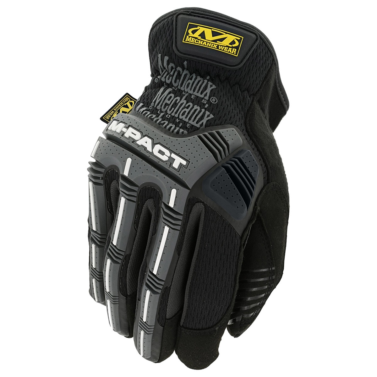 Mechanix Original M-Pact Open Cuffs Tactical Gloves - Black/Grey