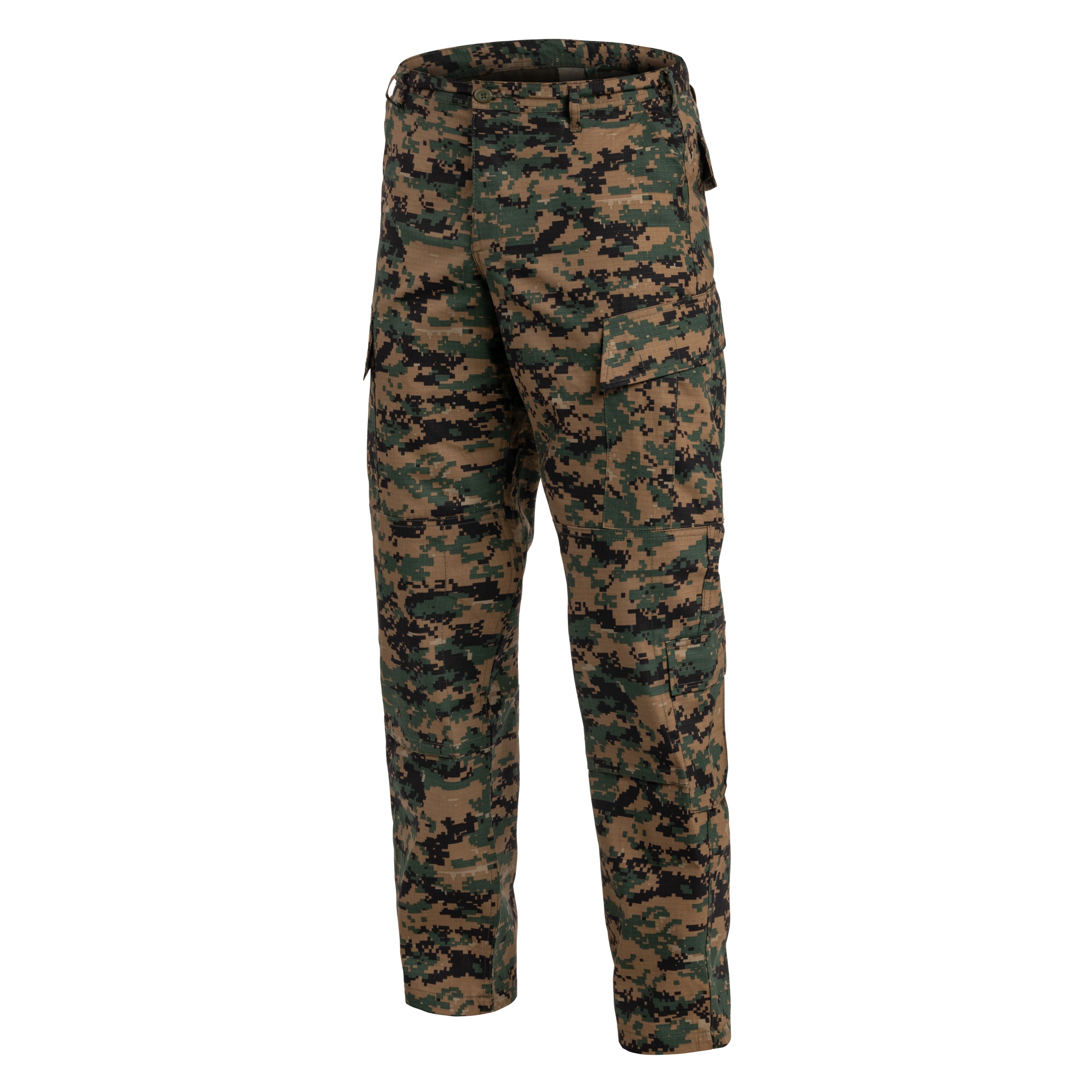 Mil-Tec Teesar US ACU Rip-Stop Military Pants - Digital Woodland