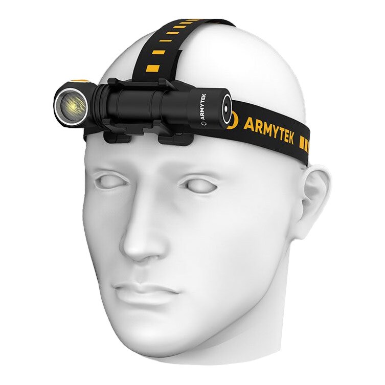 Armytek Wizard C2 Pro Nichia Magnet USB W Head and Angle Flashlight - 1600 lumens