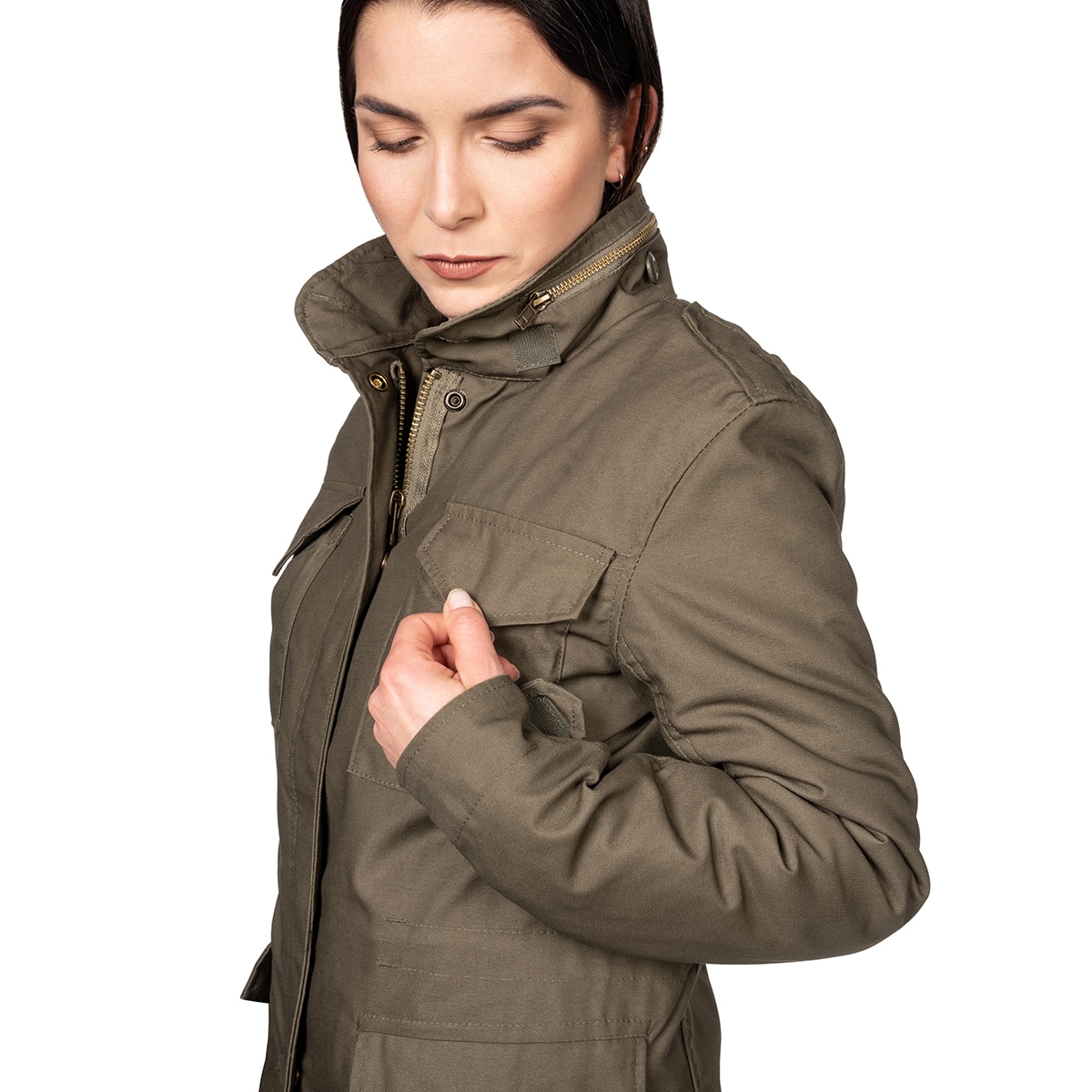 Brandit Women's M65 Standard Jacket - Olive