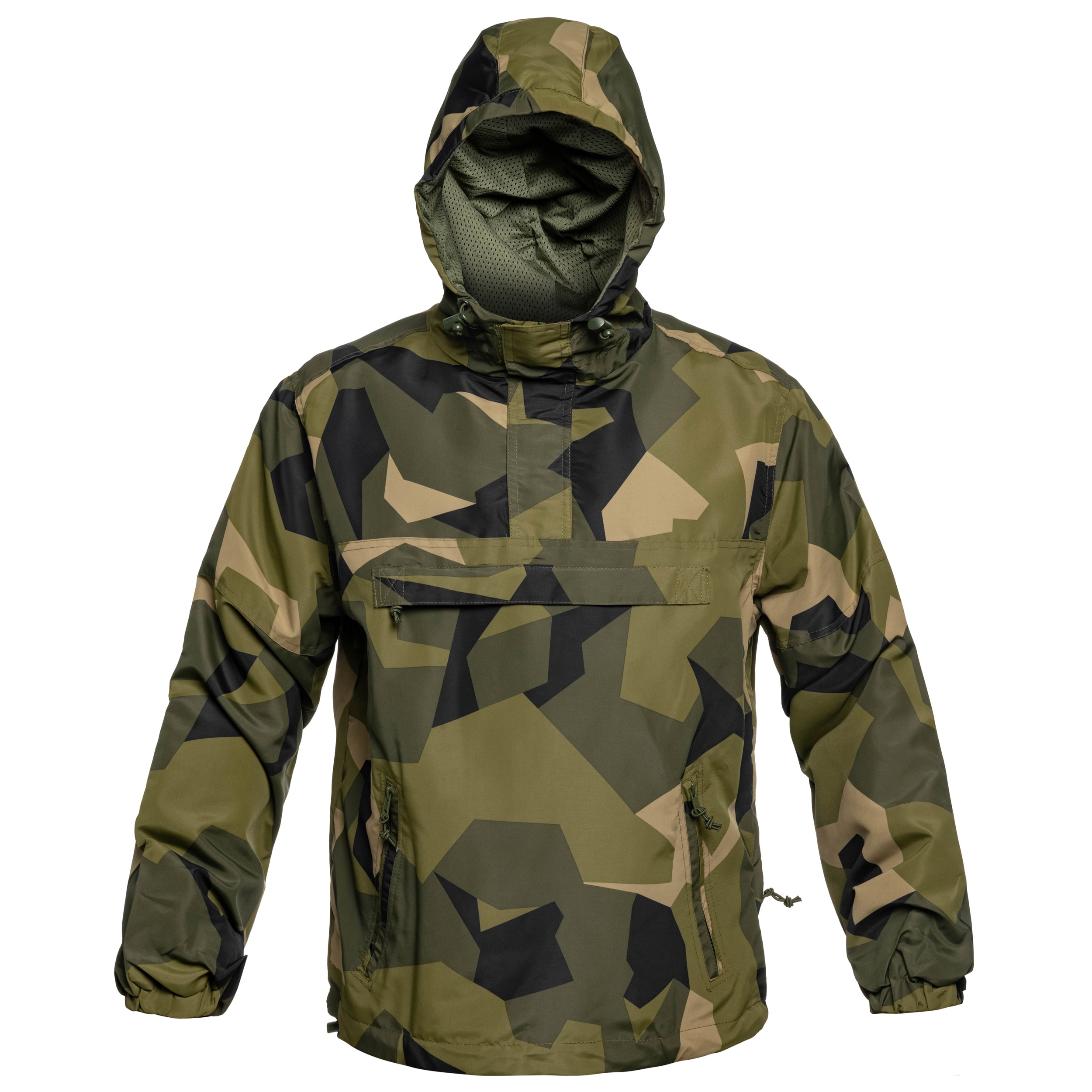 Brandit Summer Windbreaker Jacket - Swedish Camo M90