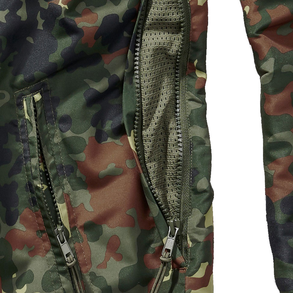 Brandit Summer Windbreaker Jacket - Flecktarn