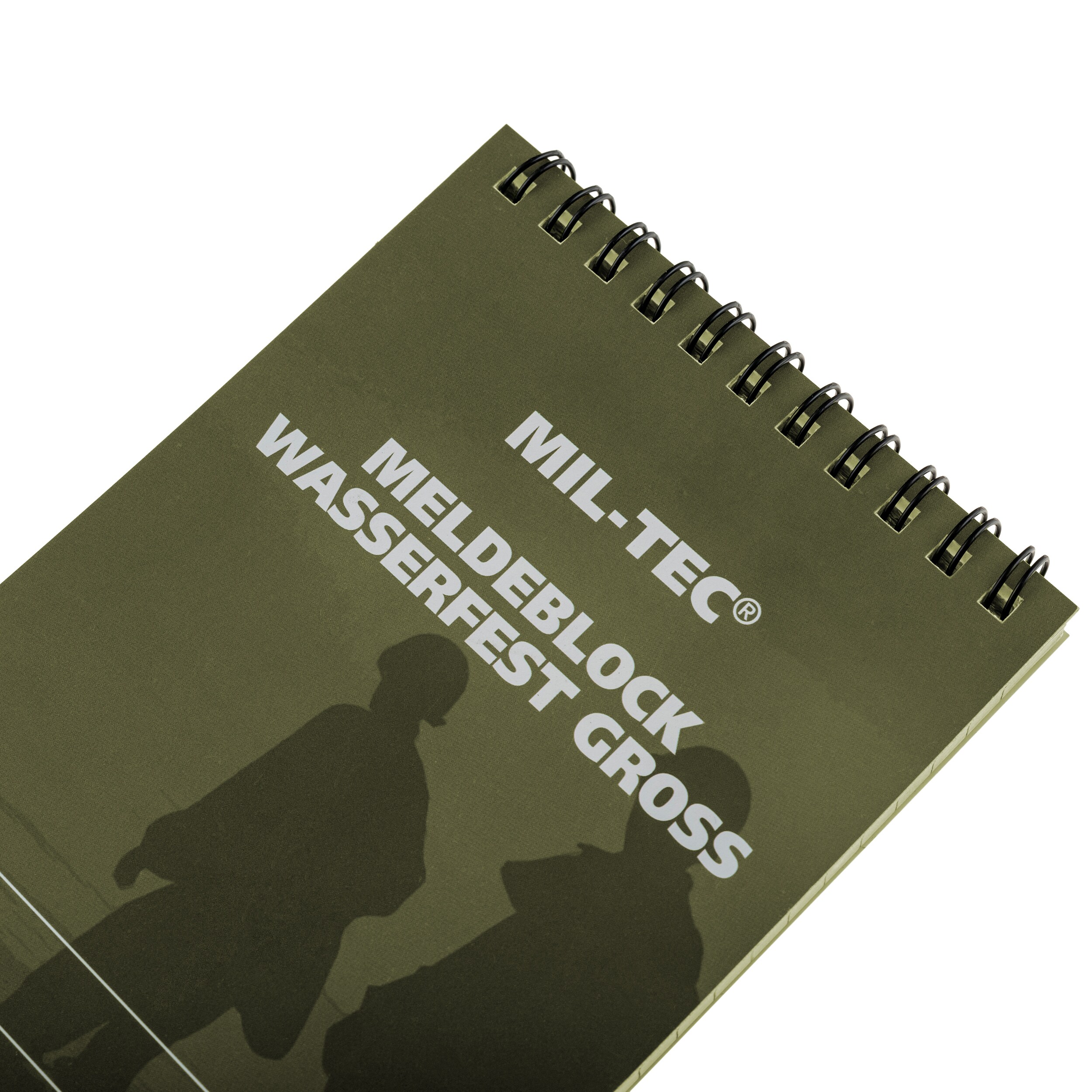 Mil-Tec Waterproof Notebook Olive - 100 x 150 mm