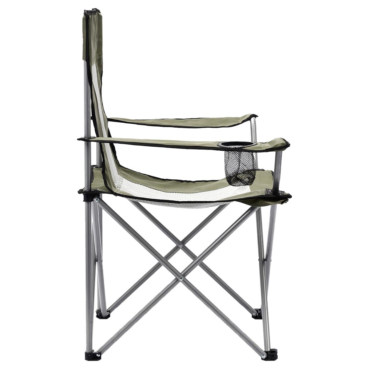 Meteor Tripper Folding Travel Chair - Olive