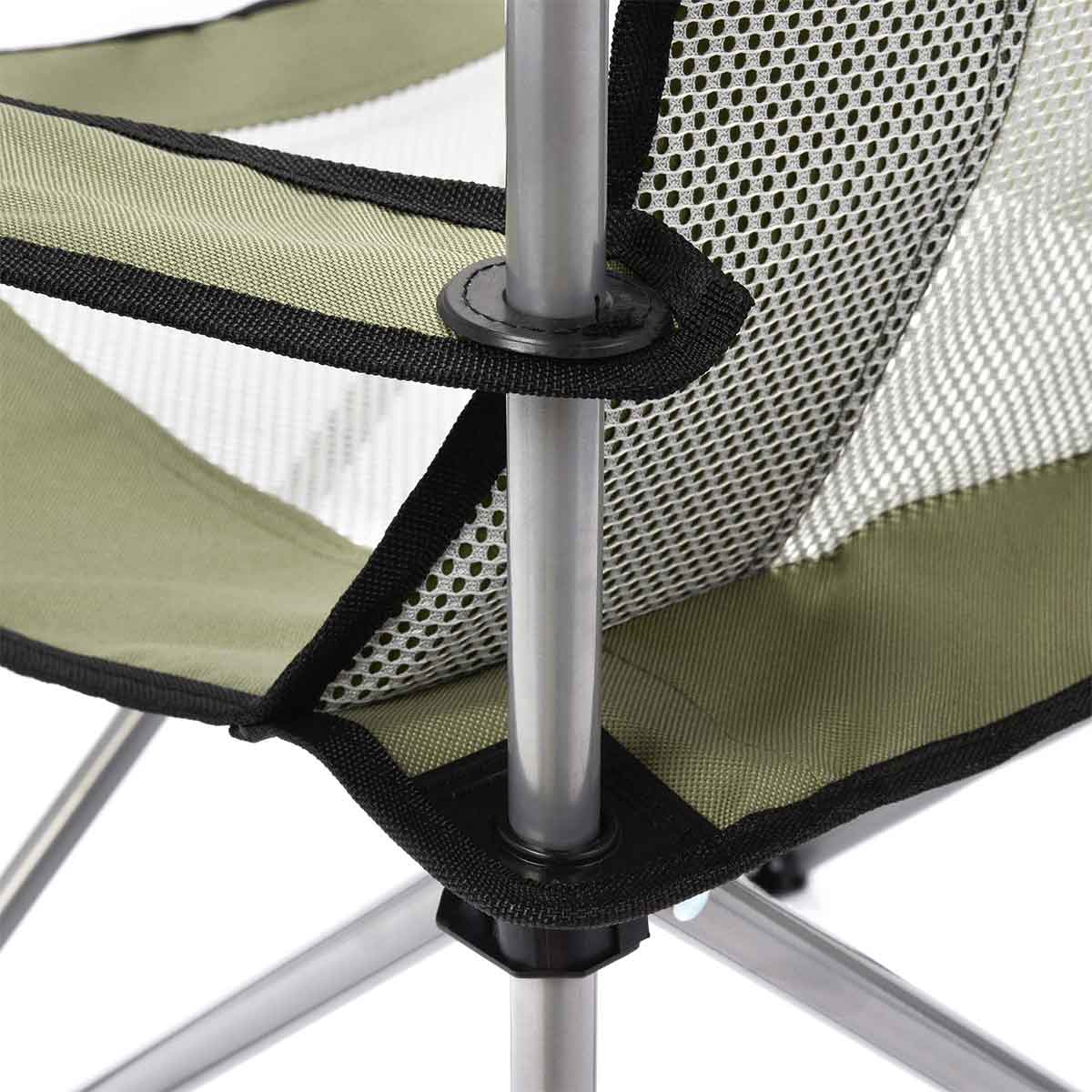 Meteor Tripper Folding Travel Chair - Olive