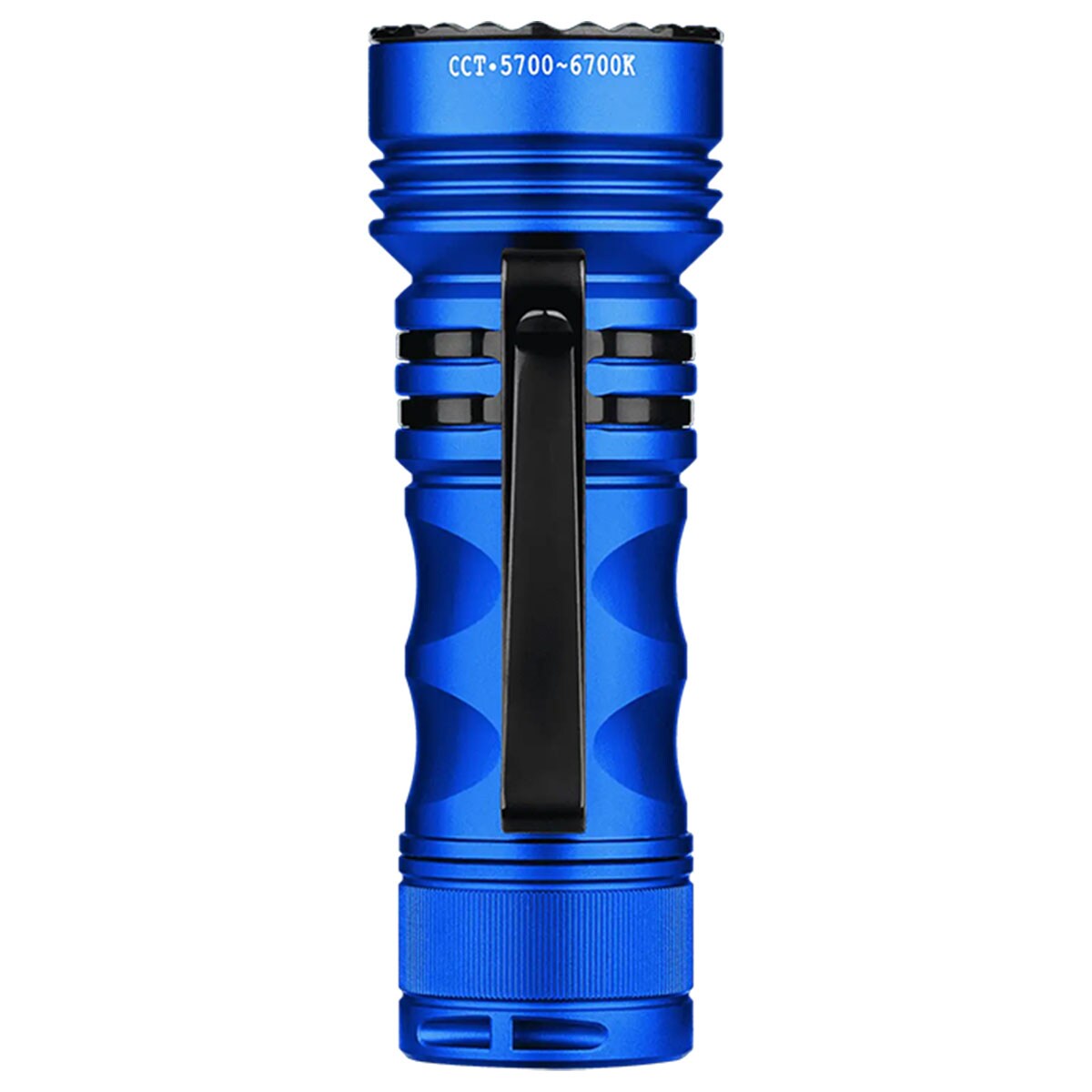 Olight Seeker 4 Mini Cool White Blue tactical flashlight - 1200 lumens