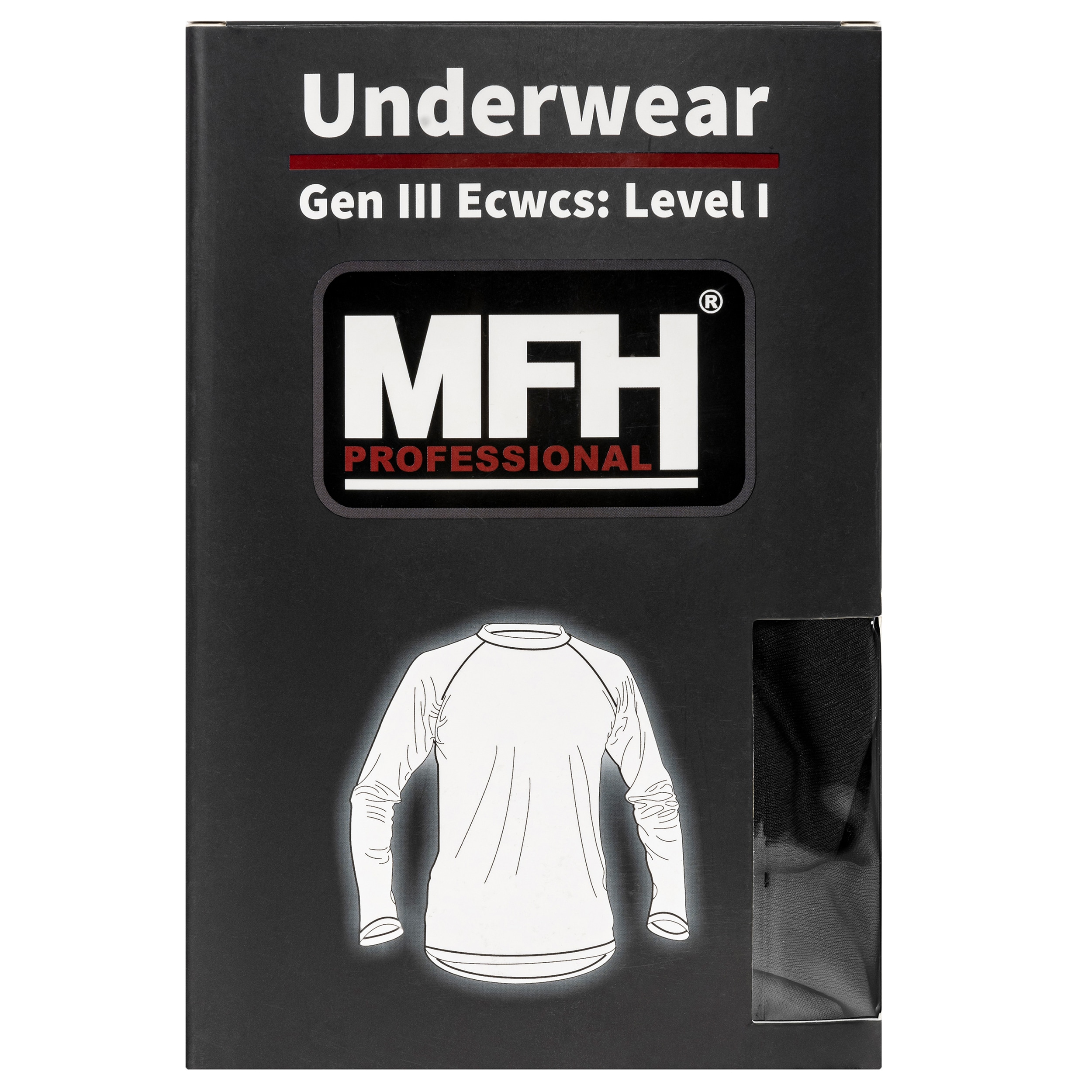 MFH US Level I GEN III thermal shirt - Black