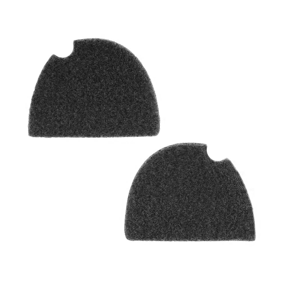 Earmor Velcro stickers for Peltor Comtac hearing protectors - Black
