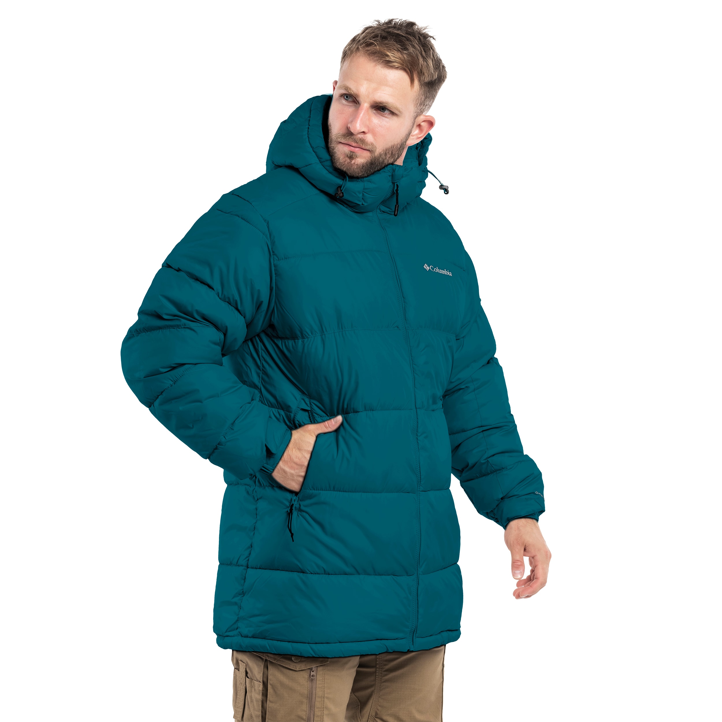 Columbia Pike Lake Puffer Parka Jacket - Night Wave